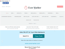 Tablet Screenshot of evermarker.com